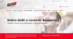 Desktop Screenshot of lorencicsarajevo.ba